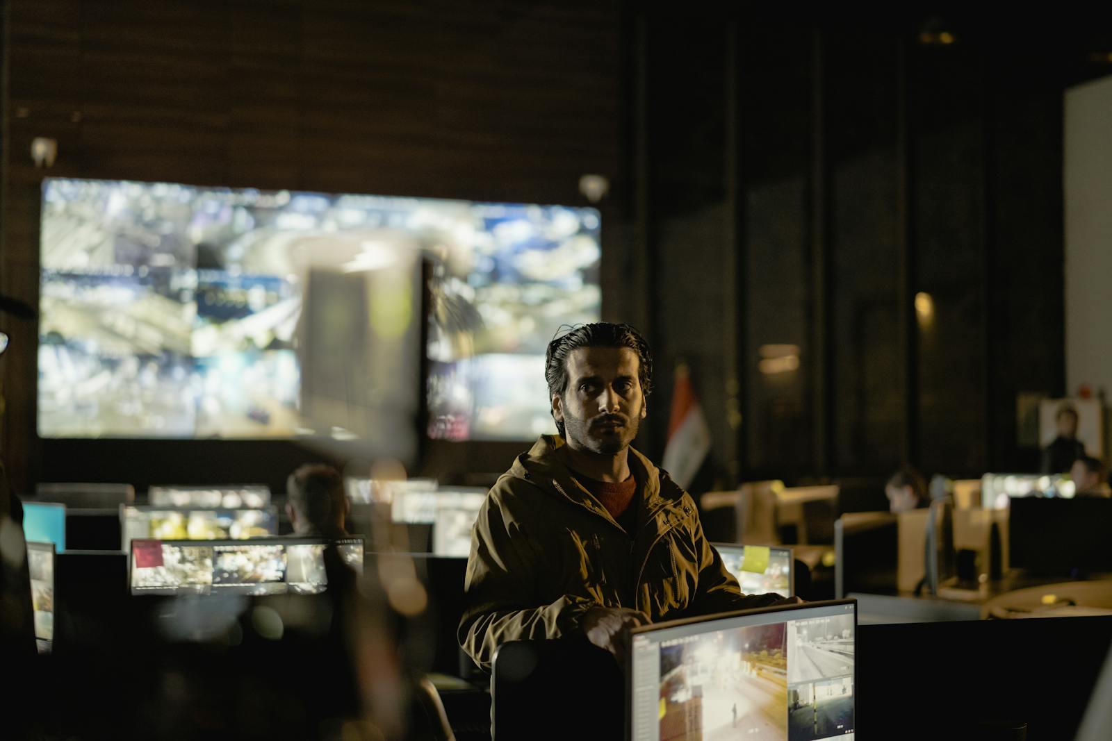 Security control room preview for guard rotation workflows